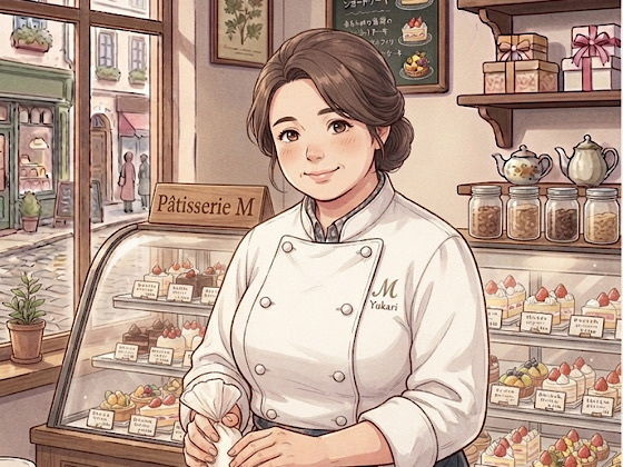 【官能小説】小さなケーキ屋さんの優しい奥さん  第一話  年下見習いの甘い言葉と、ほどかれたエプロン アイキャッチ画像 【無料R18同人コミックnavi】